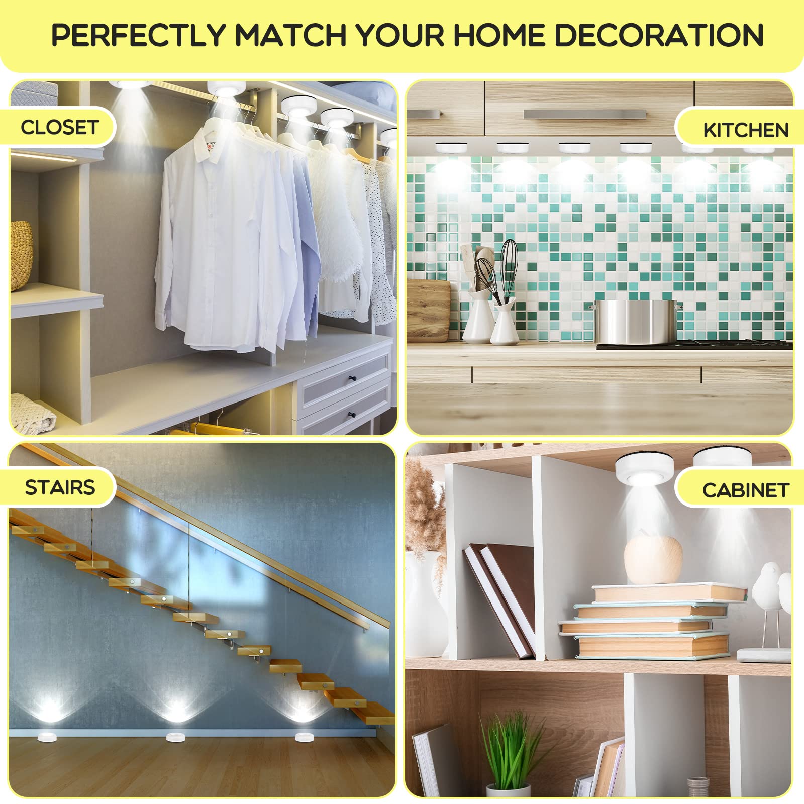 Macarrie portable kitchen shelf light suitable for task lighting on any surface.