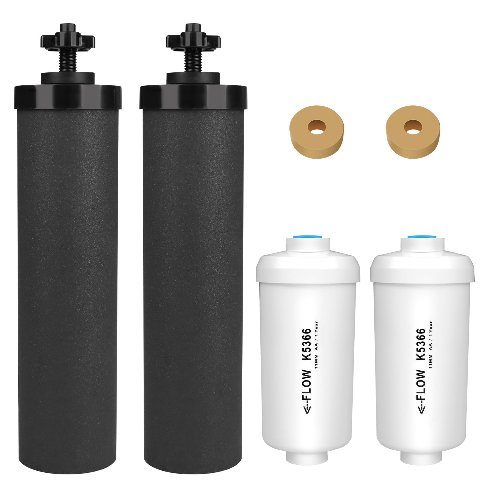MACIFECI black carbon filters for Berkey deliver chlorine reduction