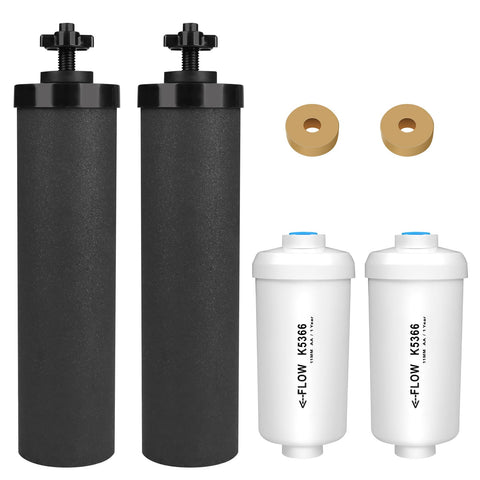 MACIFECI black carbon filters for Berkey deliver chlorine reduction