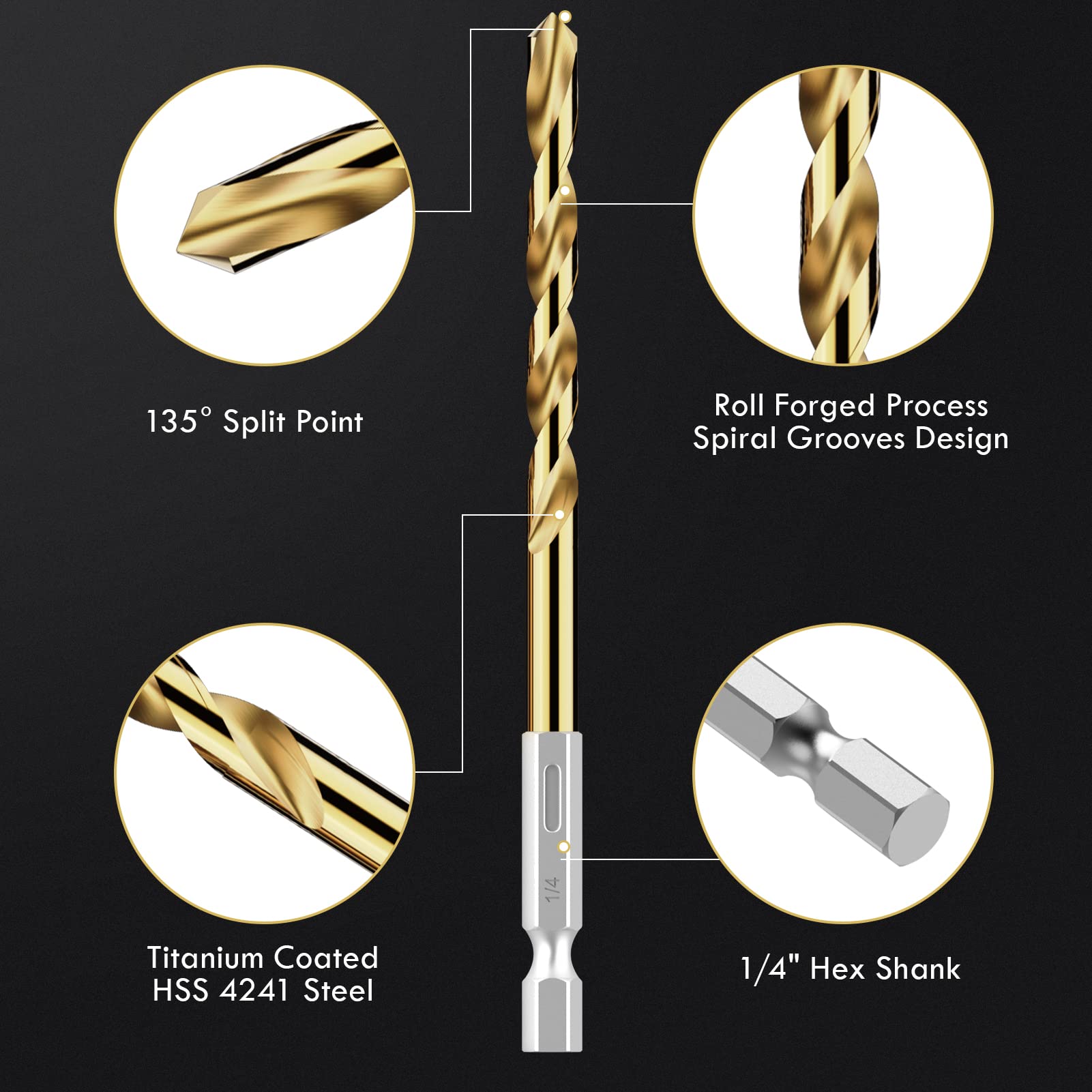 MACXCOIP 30-size layout shows range for metal, wood, and plastic projects.