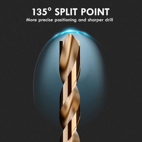 MACXCOIP 135-degree points for precise starts in hard metals.
