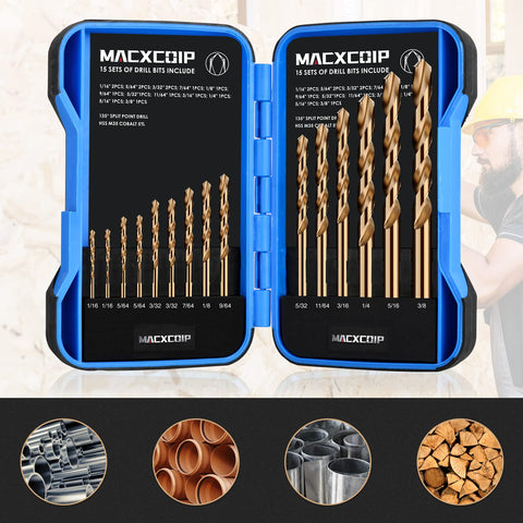MACXCOIP size index case keeps bits organized and ready for use.