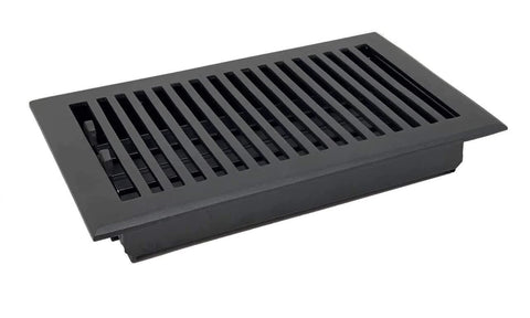 Madelyn Carter wall vent cover black matte finish complements decor