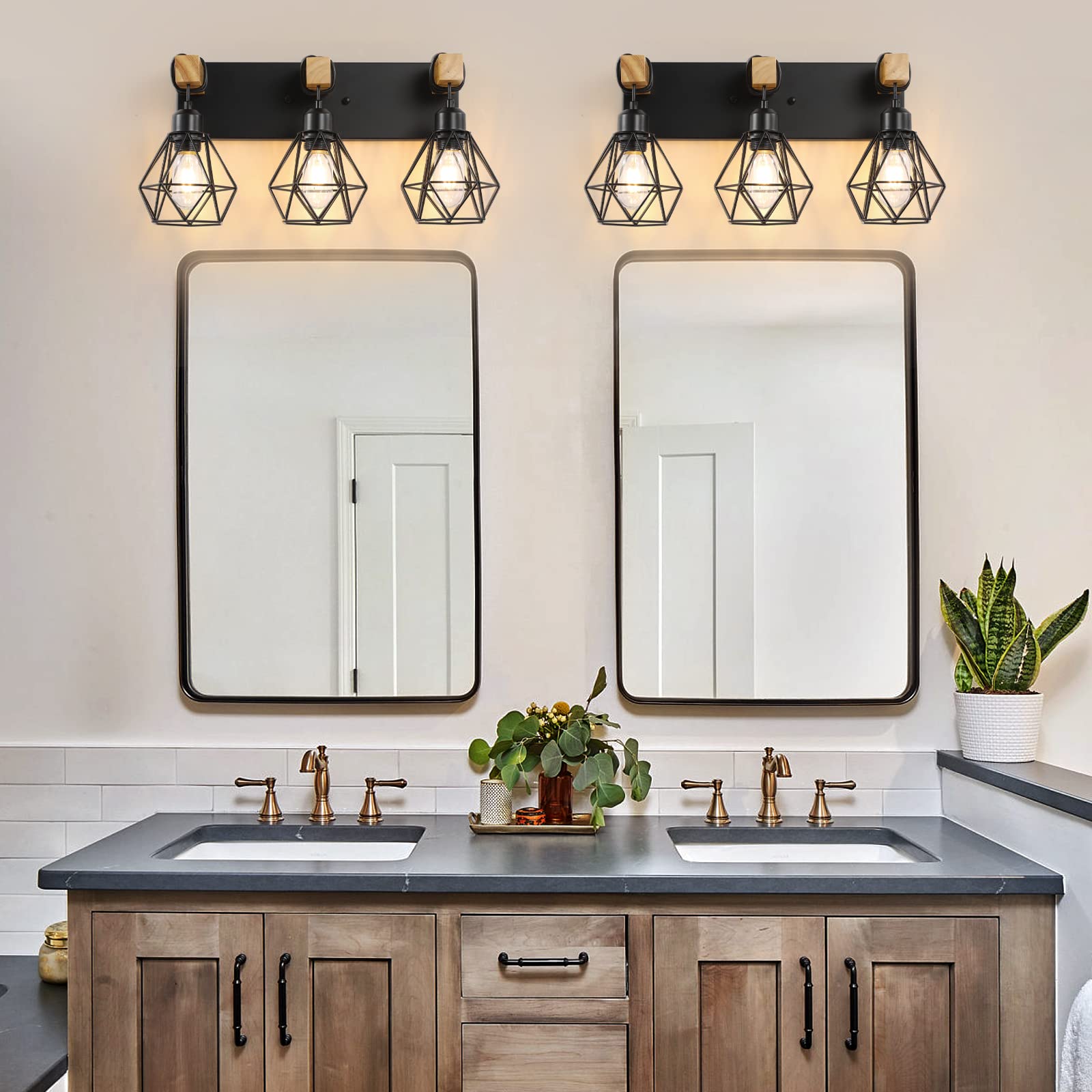 Maesta bathroom light installation kit simplifies mounting above mirror