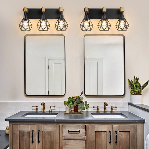 Maesta bathroom light installation kit simplifies mounting above mirror