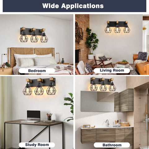 Maesta versatile vanity light for bedroom or dressing area