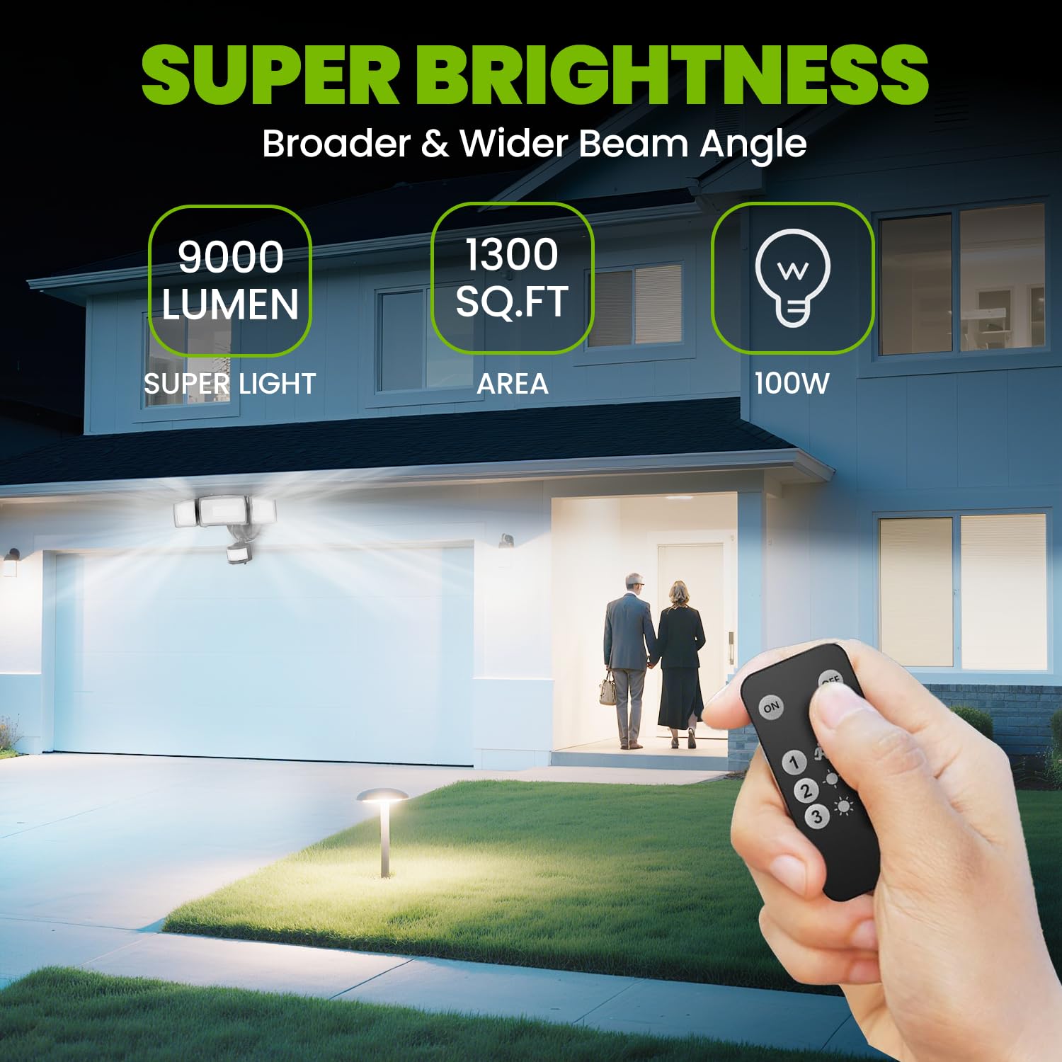 MAGAGUVU IP66 waterproof flood light for all-weather outdoor durability