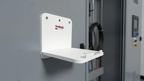 MagBench Workstation Standard side view showing compact profile