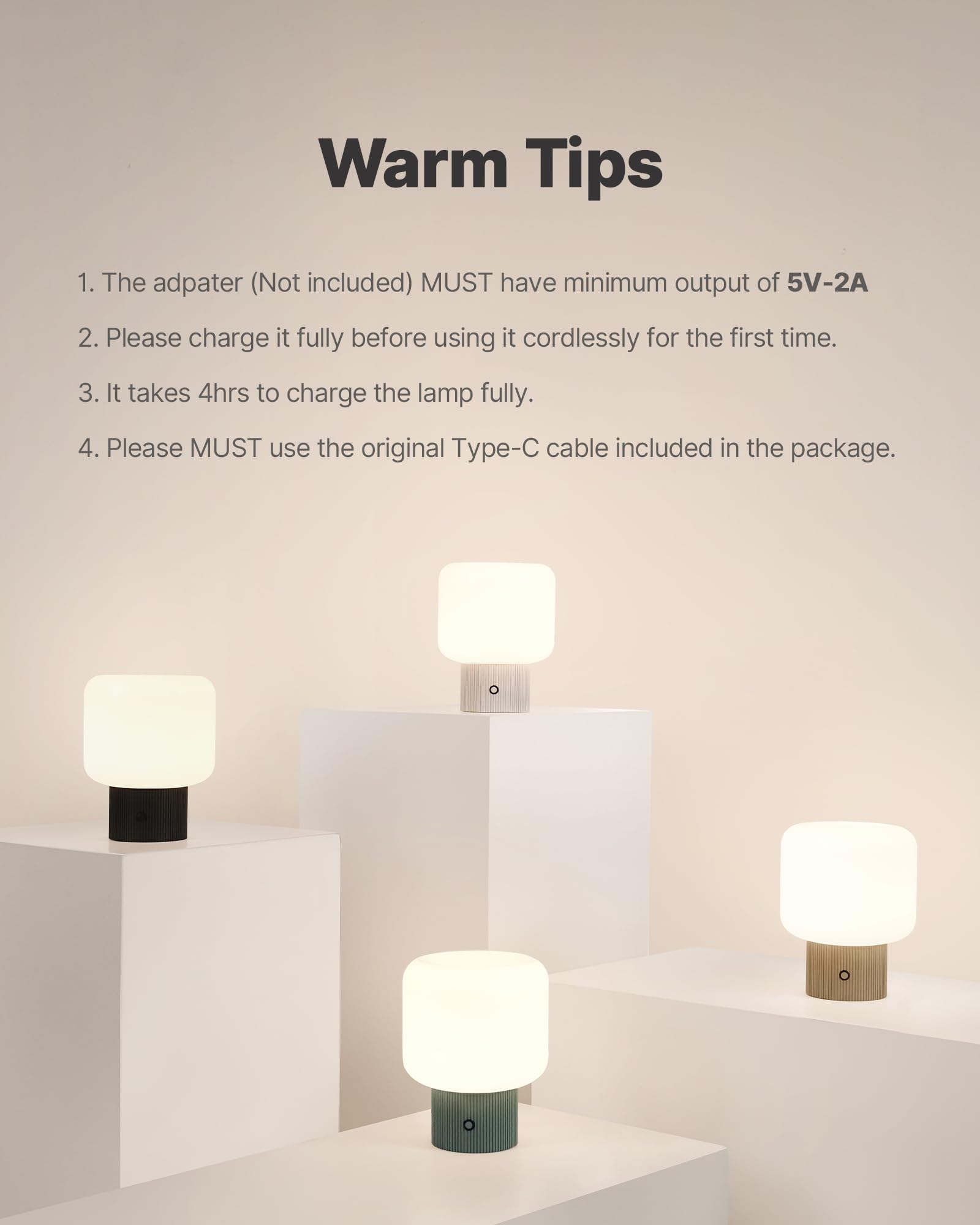 Sturdy metal base supports stability on shelves or nightstands for MAGCHARM Halo.