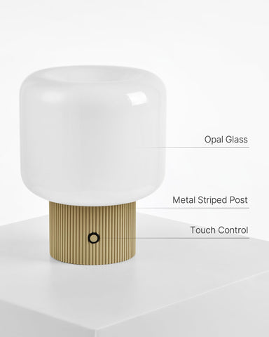 Warm-to-cool glow from MAGCHARM Halo Mushroom Lamp enhances ambiance for tasks.
