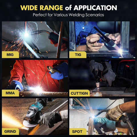 Magdron ready-to-weld kit includes lenses and bag