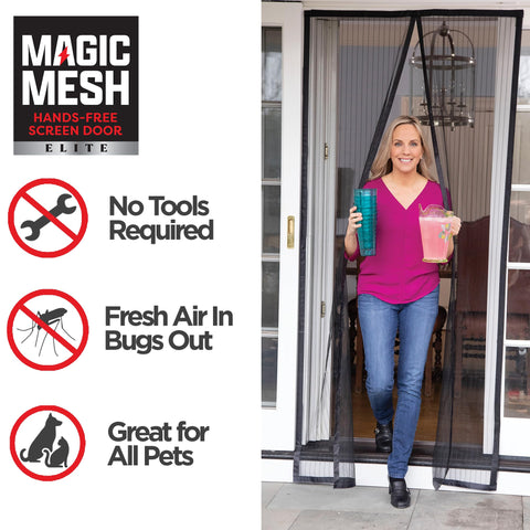 Magic Mesh Elite is the original trusted door screen used by millions.