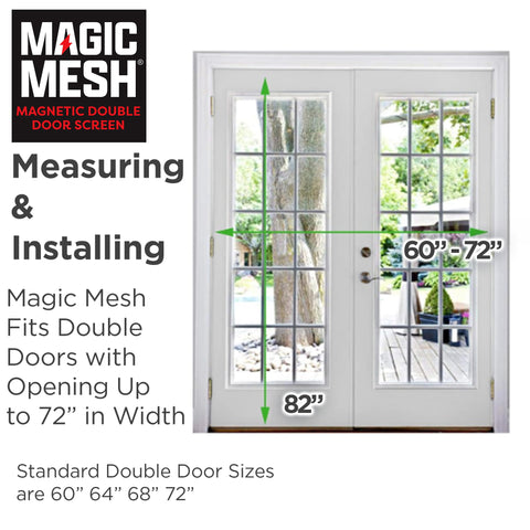 Frameless, durable mesh with removable design for convenient storage.