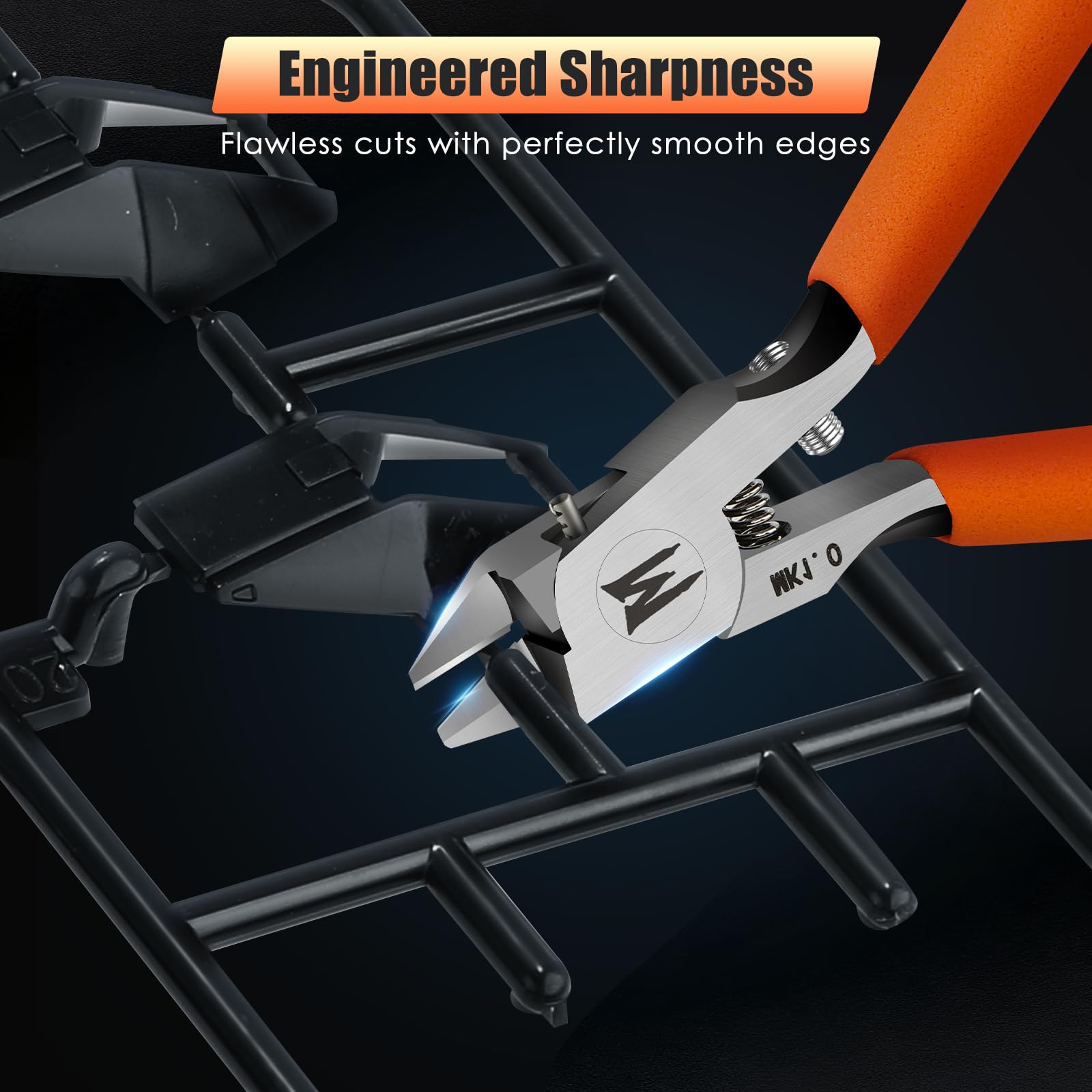 Magic Phoenix Ultimate Model Nippers ergonomic handle for comfortable modeling sessions.