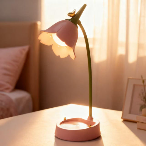 Magical JD LED lamp features a 1200mAh battery for long sessions.