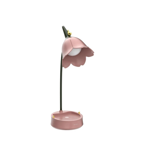 Magical JD lamp with infinite brightness control for customizable light.