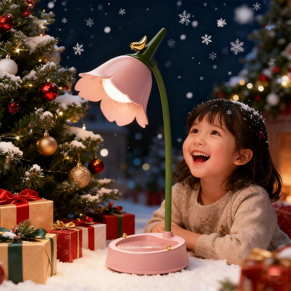 Magical JD USB-rechargeable lamp for portable use anywhere.