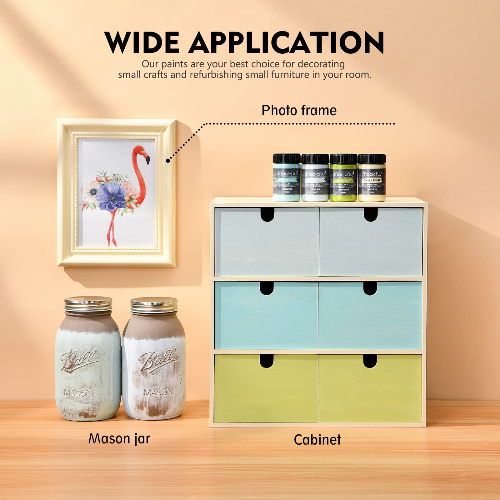 Magicfly three-grit sandpapers for prep and finishing of wood surfaces.