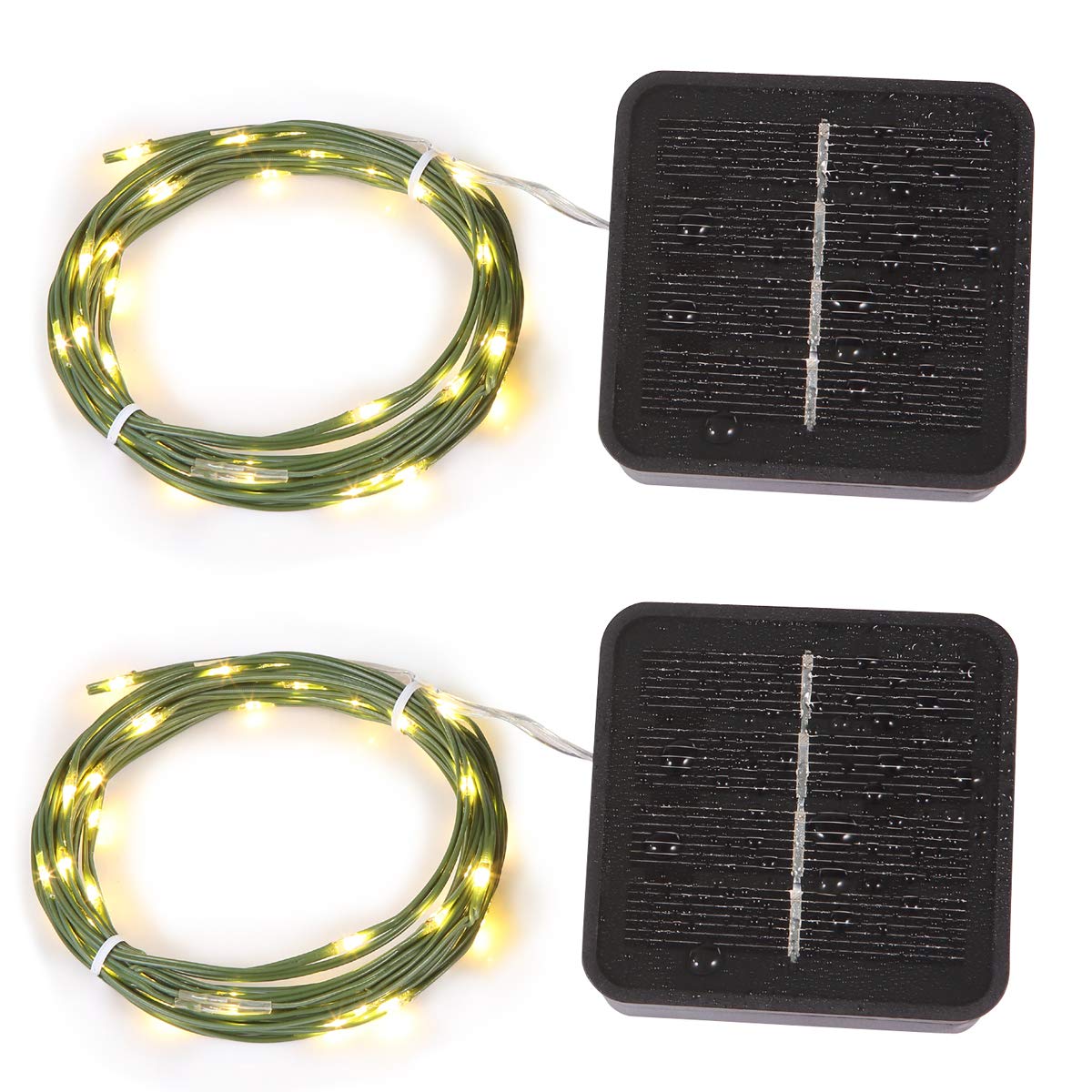 Magicnight warm white 5m string of 50 LEDs lights outdoor spaces softly