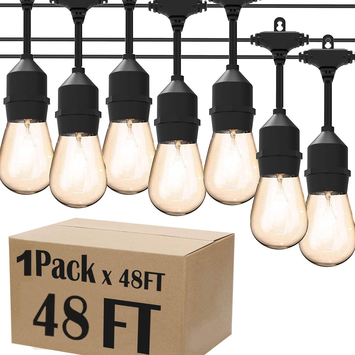 Magictec LED shatterproof bulbs provide durable outdoor illumination.
