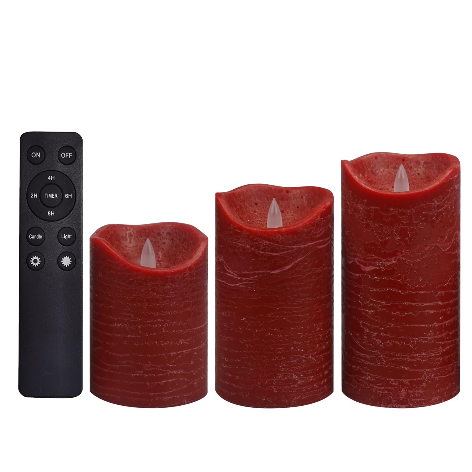 Magiq red flameless candles safety and kid-friendly home decor