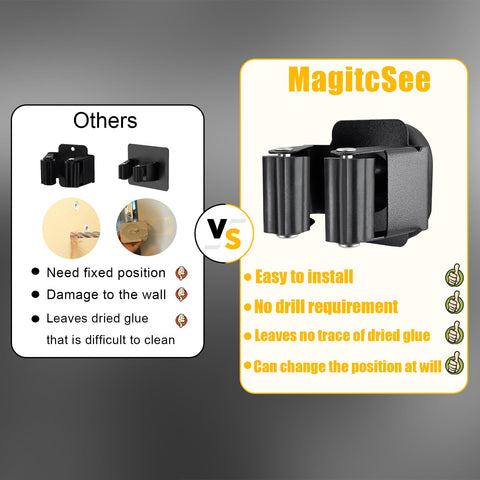 MagitcSee camper and RV setups benefit from compact, no-drill storage.