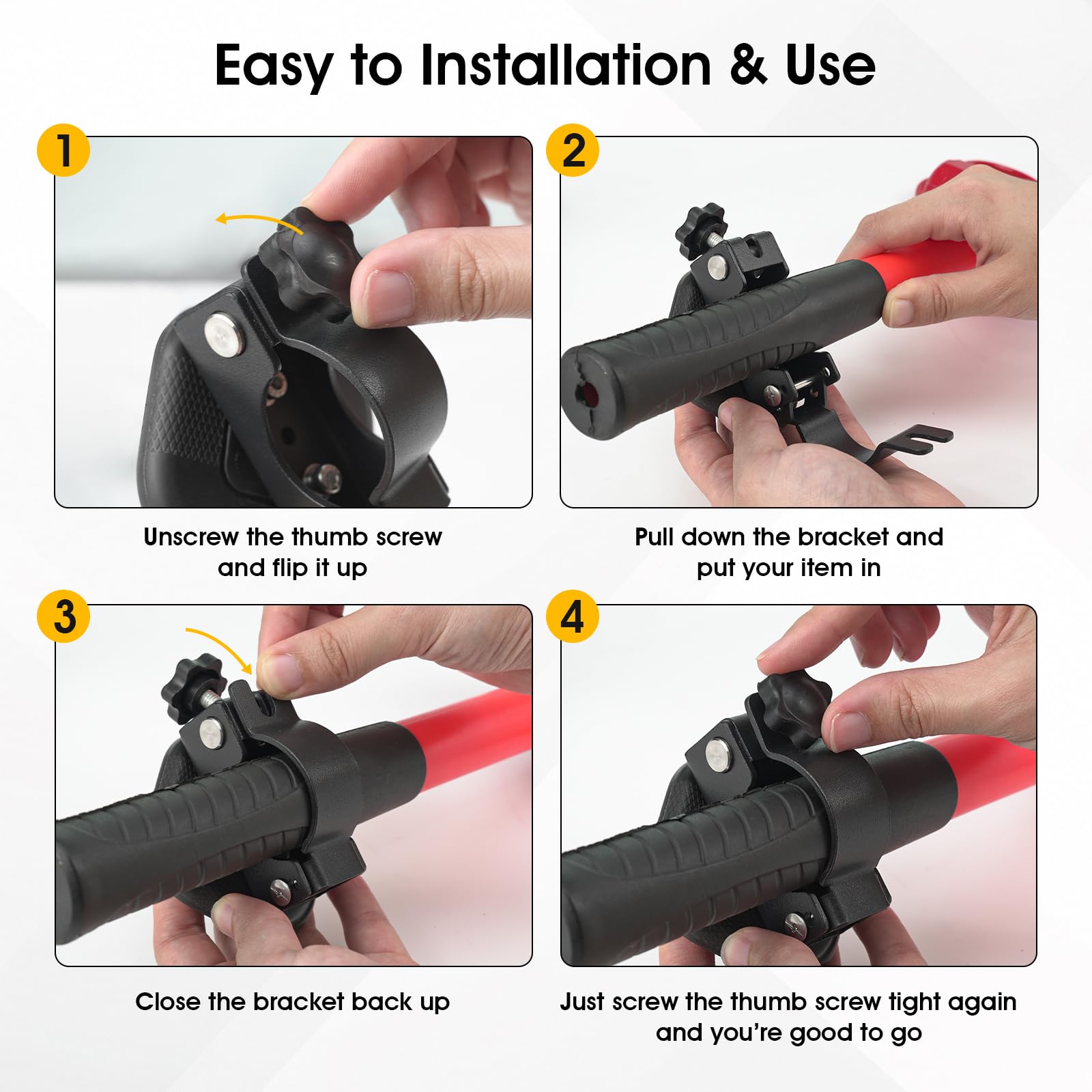 MagitcSee holds items with diameters 1.18 to 1.3 inches securely.