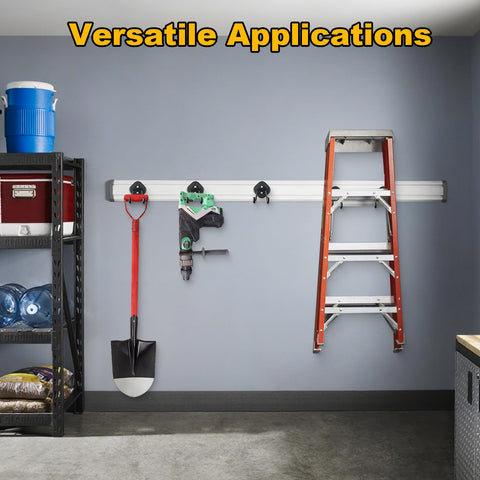 MagitcSee modern magnetic hook blends with workshop or RV decor.
