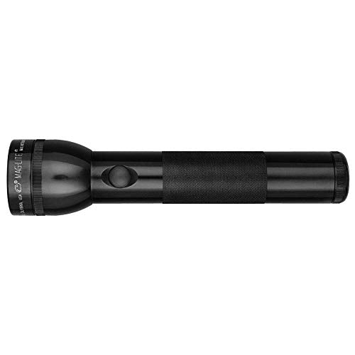 MagLite black-finish 2-Cell D flashlight ready for everyday carry