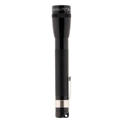 MagLite M2A01C AA mini flashlight with accessories included.
