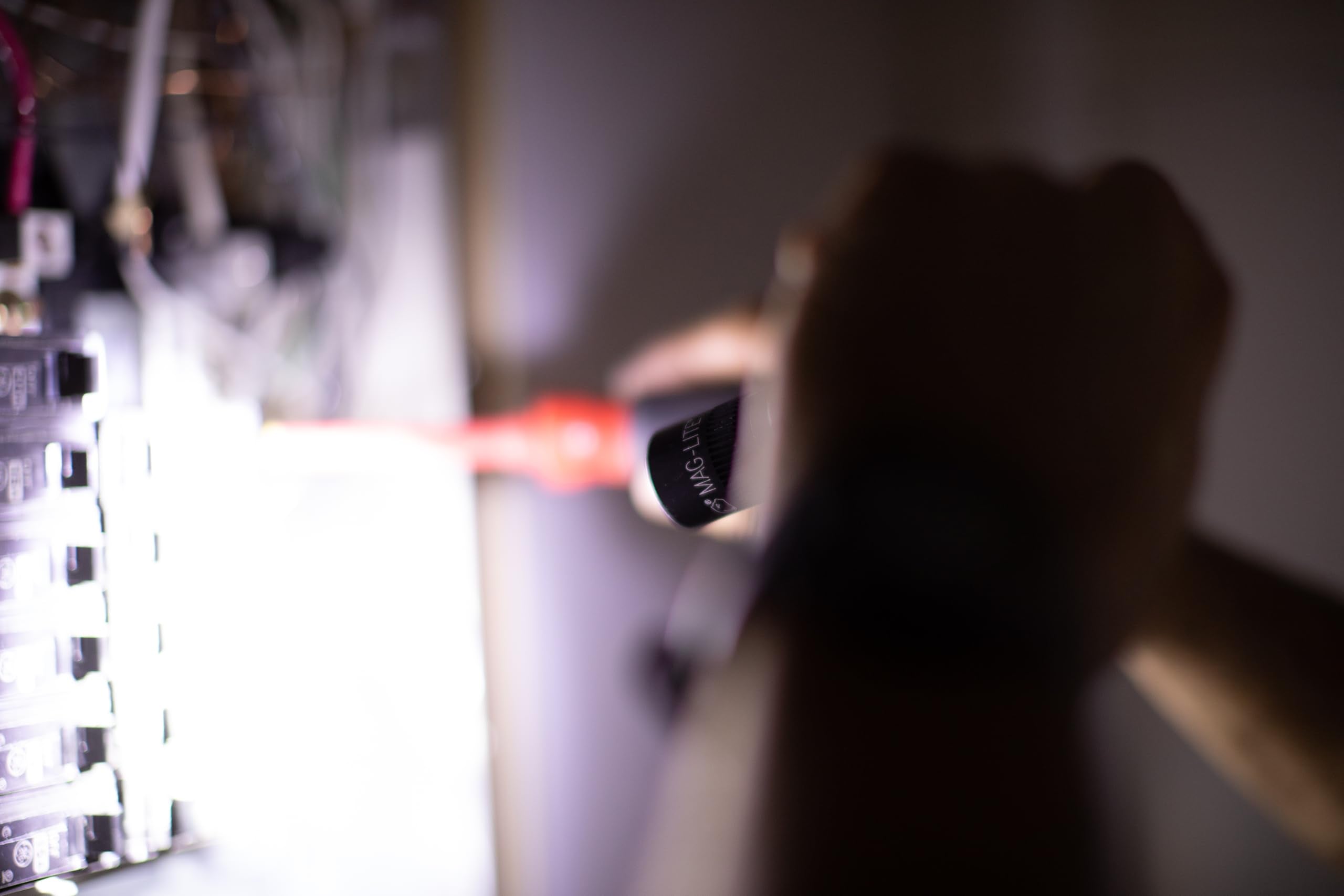 Maglite MAG-TAC rugged build for drop resistance and durability.