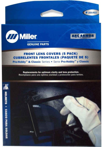 MagLite Miller Pro-Hobby front lens cover protects a lens on a worksite