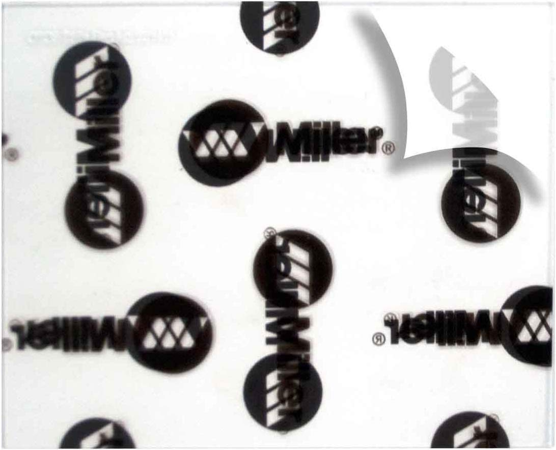 MagLite Miller Pro-Hobby lens cover shown in a five-pack for replacements