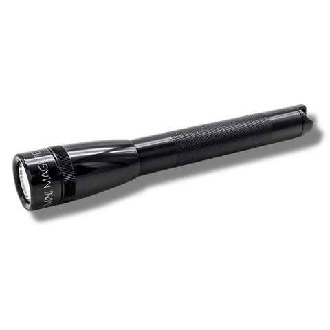 MagLite Mini LED Flashlight with 127-lumen beam for clear visibility in low light.