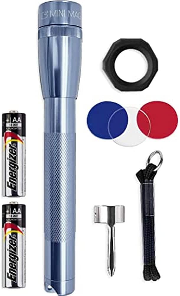 MagLite Mini LED Flashlight with beam adjustment for spot-to-flood lighting on outdoor adventures