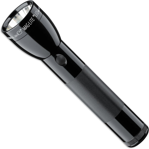 MagLite ML300L front view illustrates rugged, reliable construction.