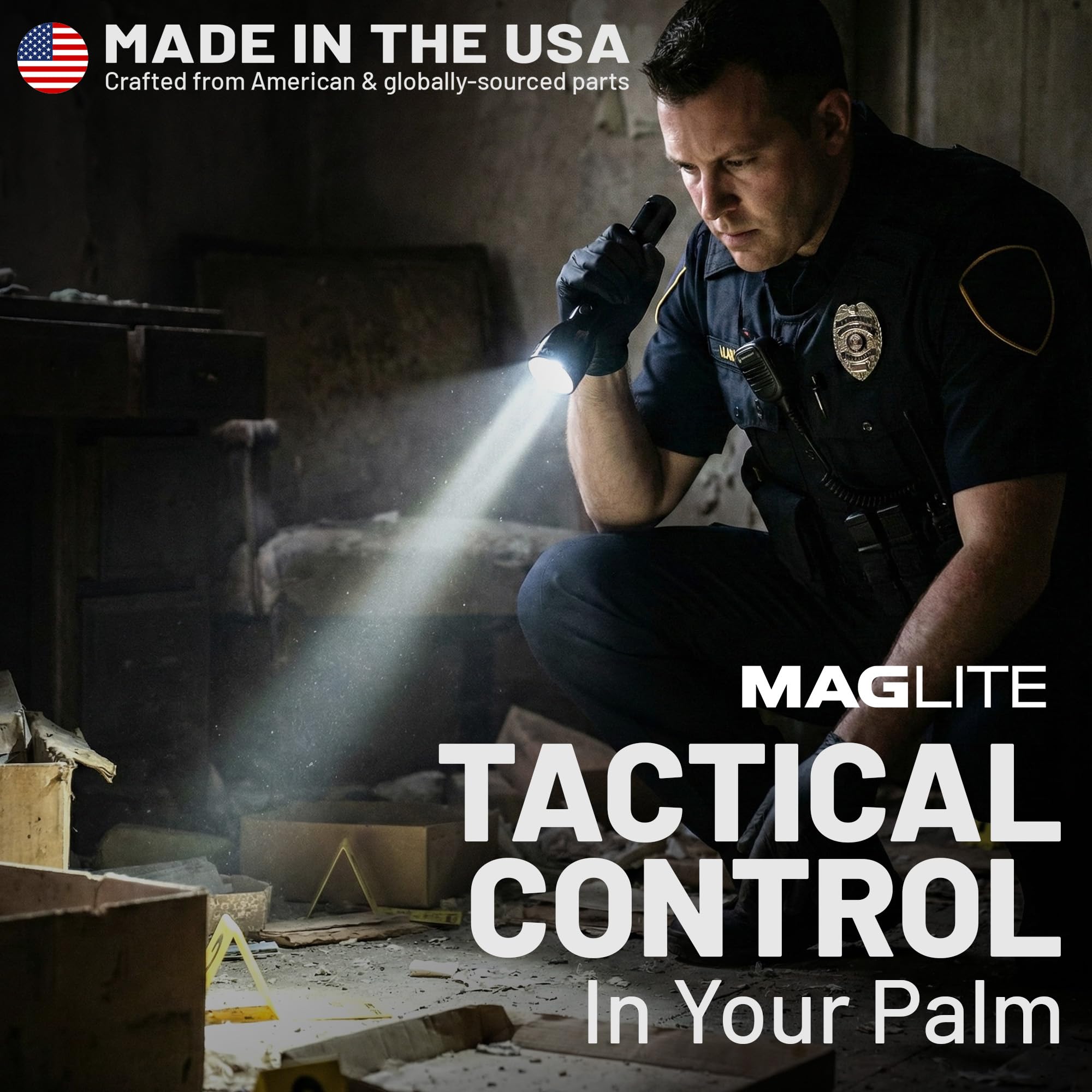 MagLite ML300L USA-manufactured flashlight trusted by professionals