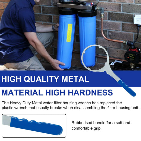 Magluv SPBW-2 supports Big Blue housings for larger filtration setups.
