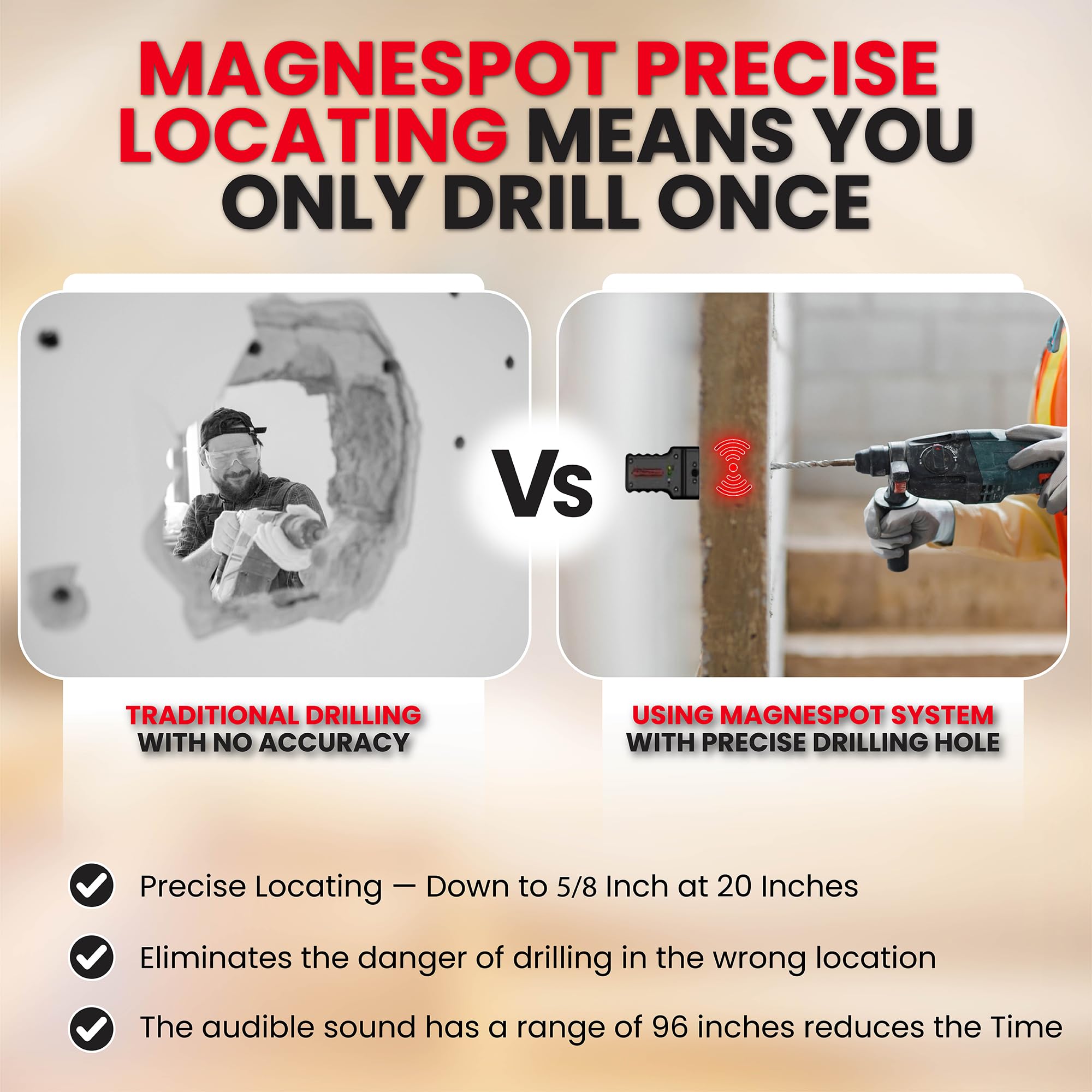 Magnepull Magnespot XR1000-K2 9V batteries for reliable on-site power.