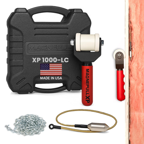 Magnepull XP1000-LC case image showing organized cable pull setup