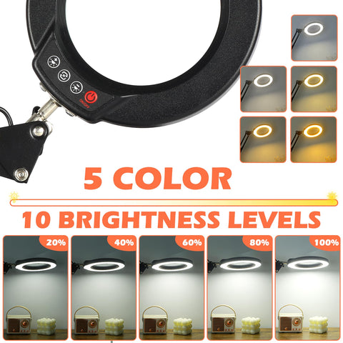 MagnieOpti 4.3-inch lens provides wide field for painting and soldering