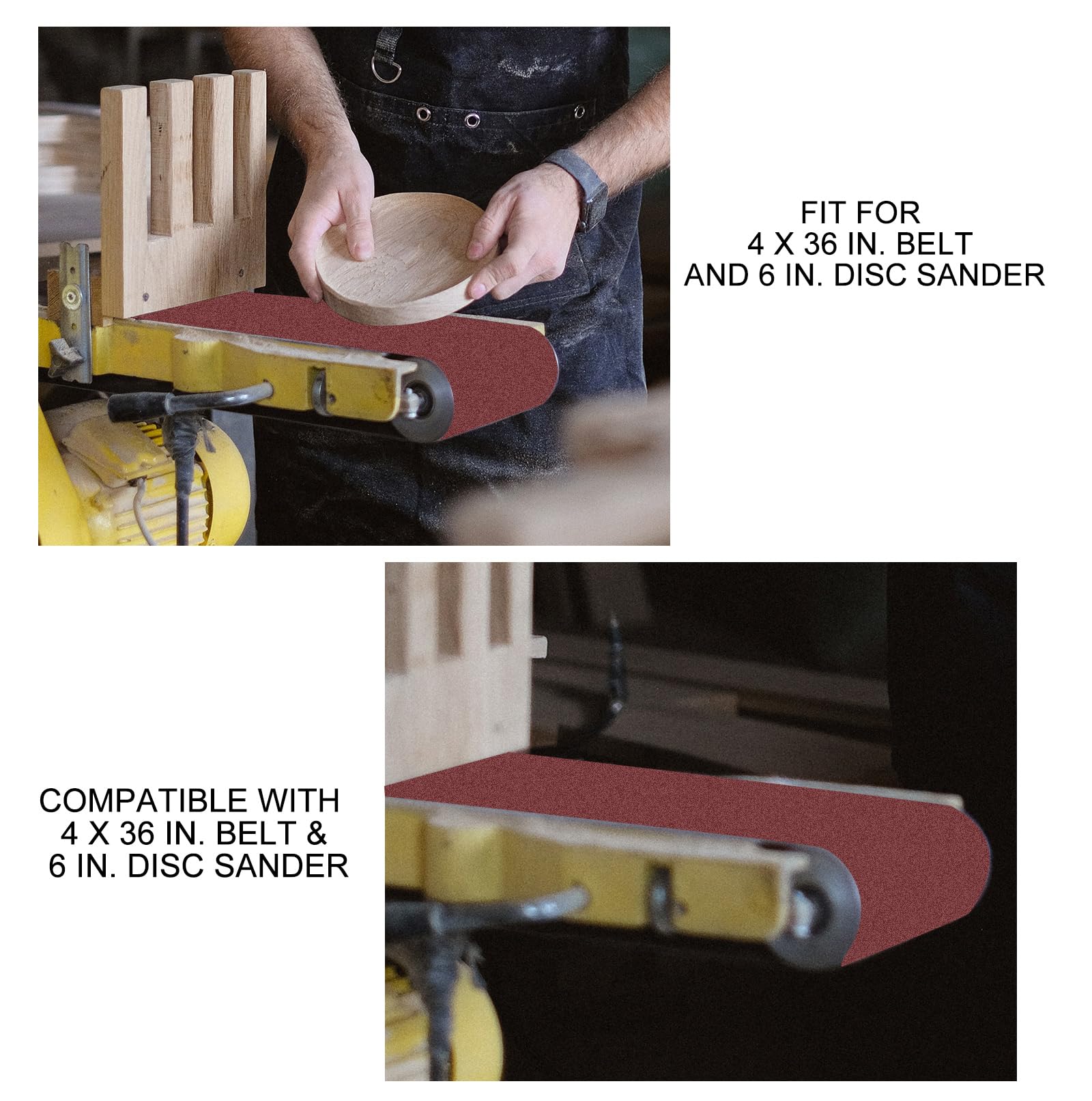 MAGP complete belt and disc kit supports rough to fine finishing.