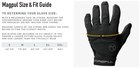 Magpul Patrol Glove 2.0 dexterity pattern for precise manipulation.