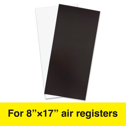 MagX RV HVAC vent cover securely sits on a ceiling vent.