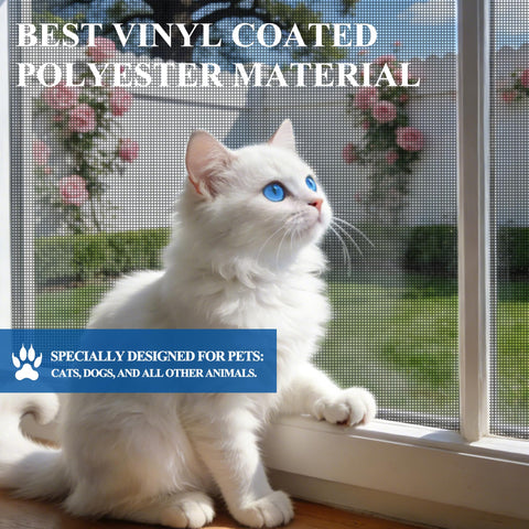 MAGZO 14x11 mesh enables airflow while reducing indoor glare.