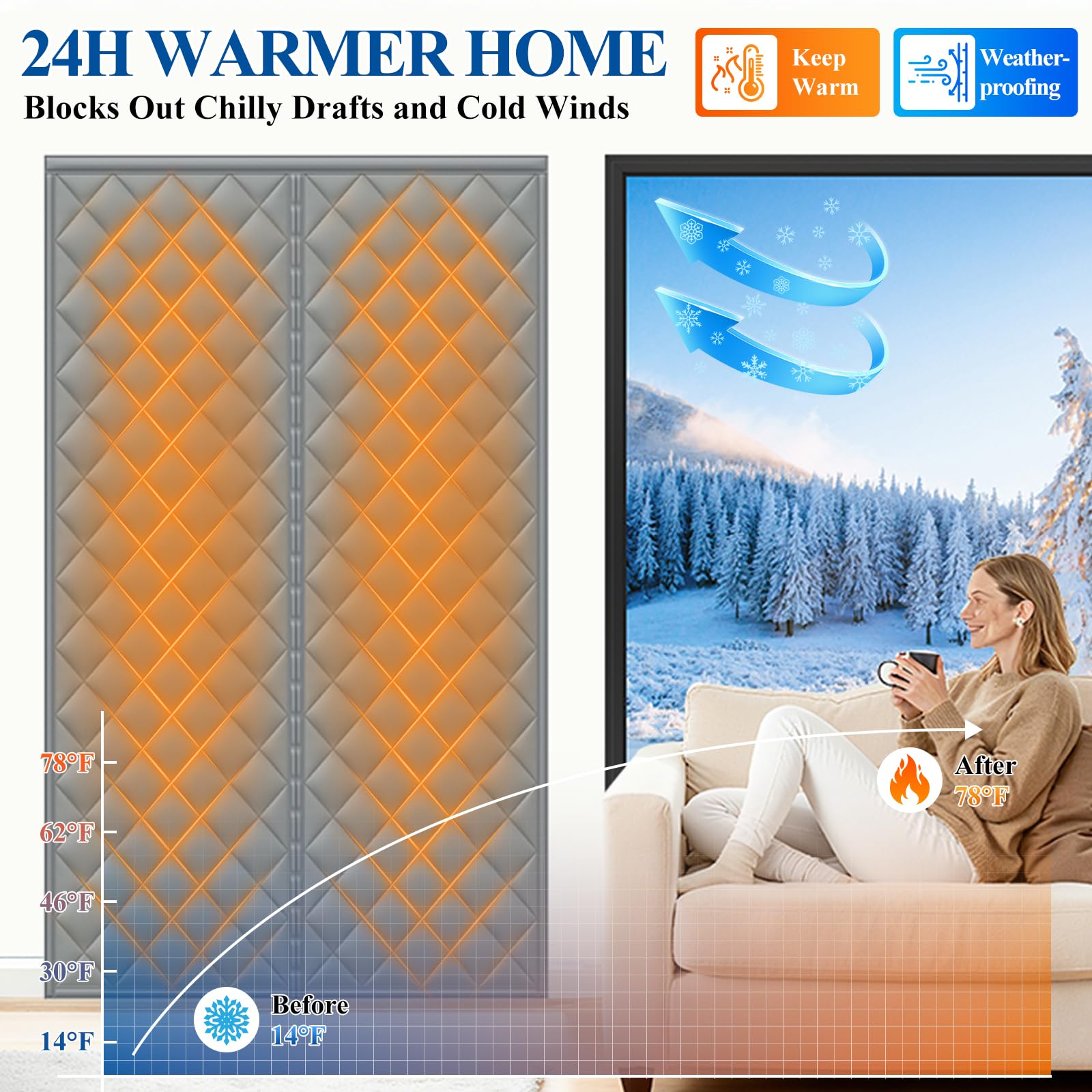 MAGZO cotton insulation layer visible between outer fabric layers