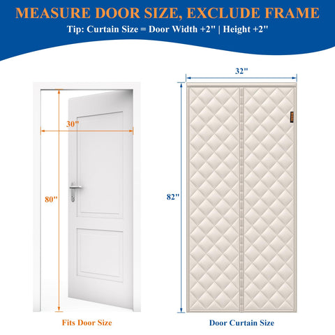 MAGZO door curtain magnet seal demonstrates a strong draft barrier.