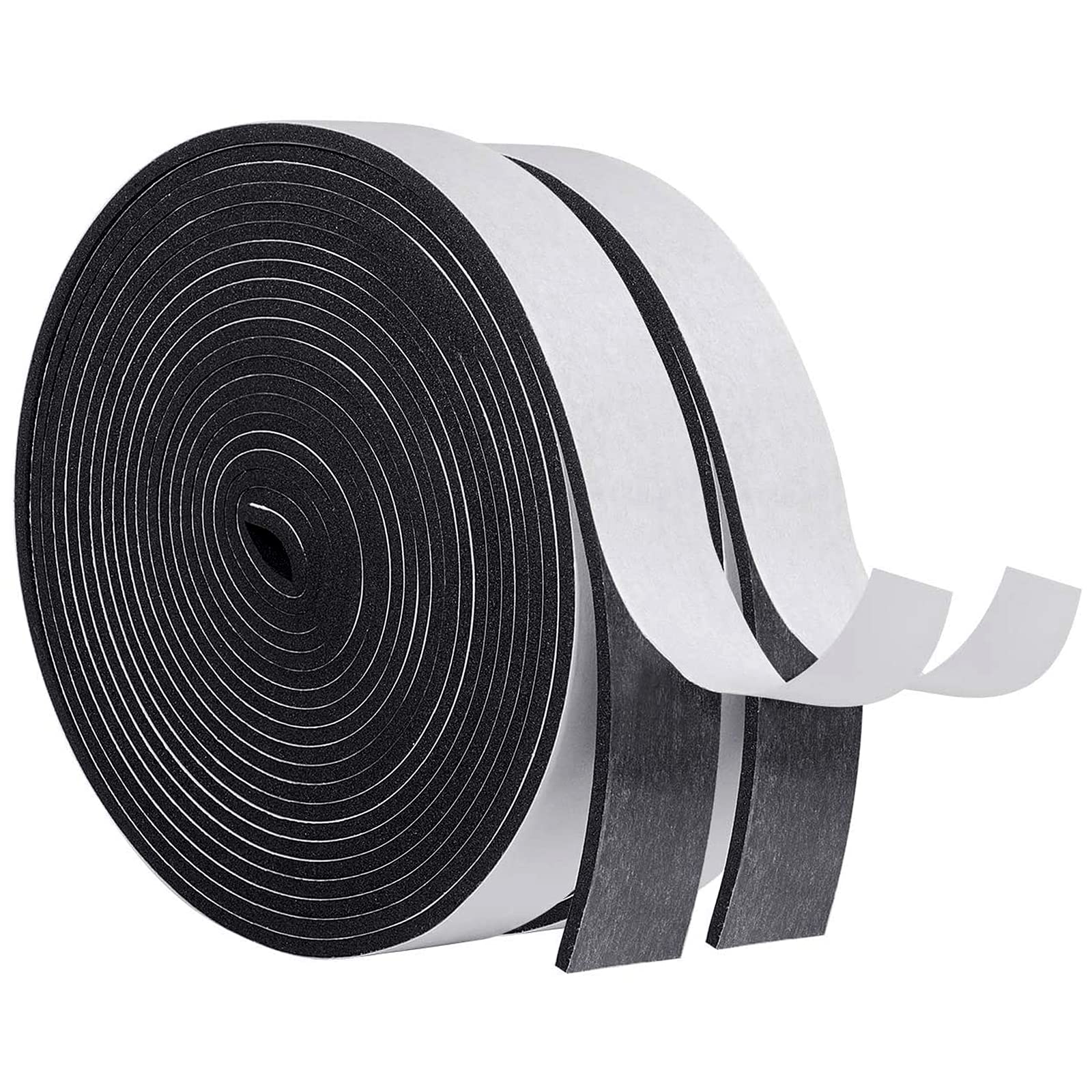 MAGZO weather strip close-up showing adhesive backing for easy installation