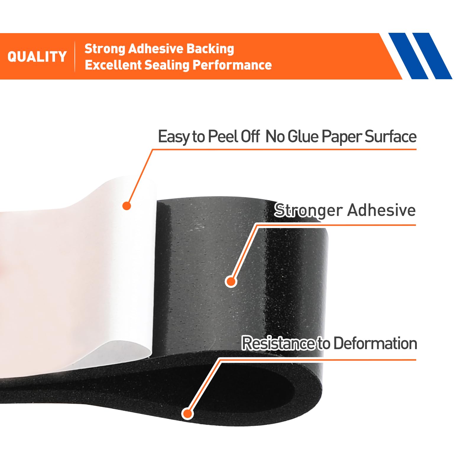 MAGZO weather strip roll demonstrates sound dampening in living spaces