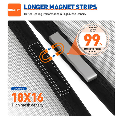 MAGZO windproof fastener with center hasp minimizes flutter